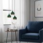 Opviq Yıldo - M - 6871 - A Lámpara de araña verde ajustable
